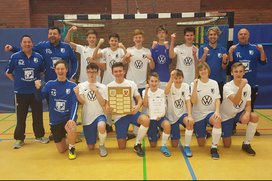 Unsere C-Jugend Futsal Kreismeister 2020, Foto: TSV Neudorf-Bornstein