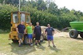 Diverse Arbeitseinsätze auf unserem Rasenplatz