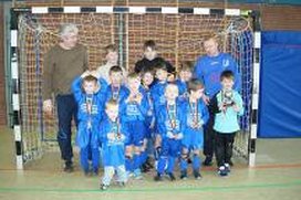 F-Jugend siegt beim Gettorfer Hallenturnier
