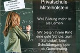 Privatschule Mittelholstein stellt sich am 28.1. vor